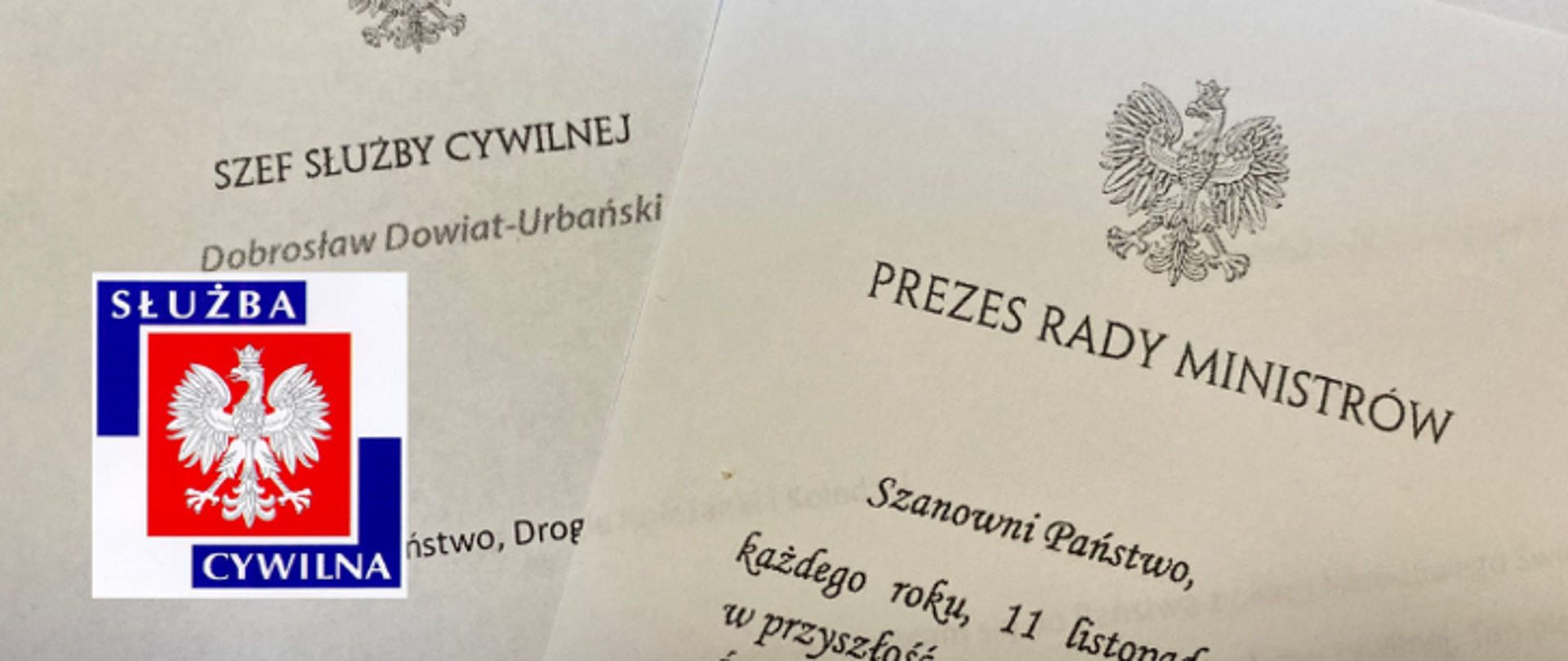 Życzenia Prezesa Rady Ministrów oraz Szefa Służby Cywilnej z okazji Narodowego Święta Niepodległości
