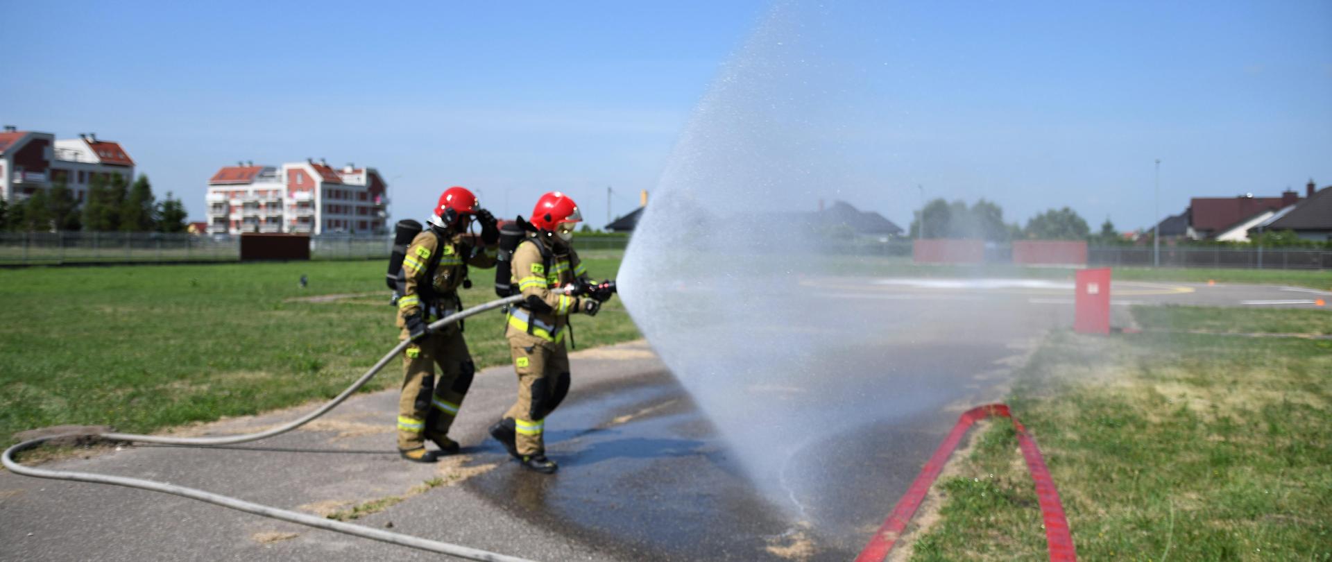 Katastrofa śmigłowca przy szpitalnym lądowisku