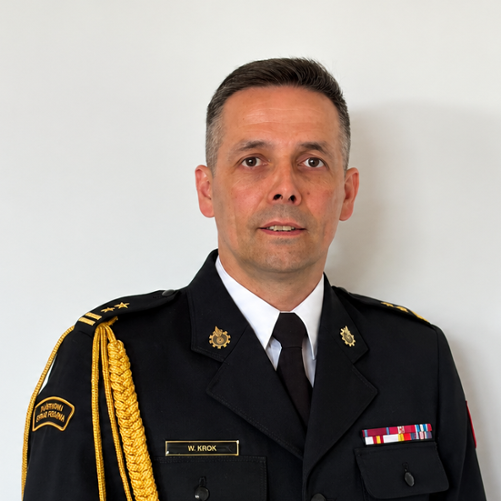 Komendant bryg. Waldemar Krok 