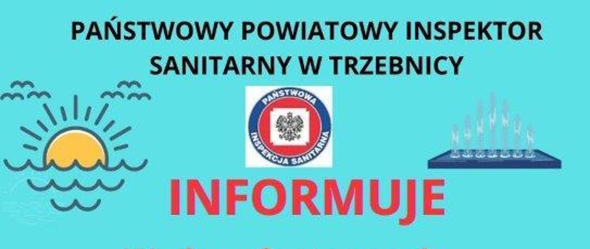Ulotka informuje o jakości wody w fontannach 