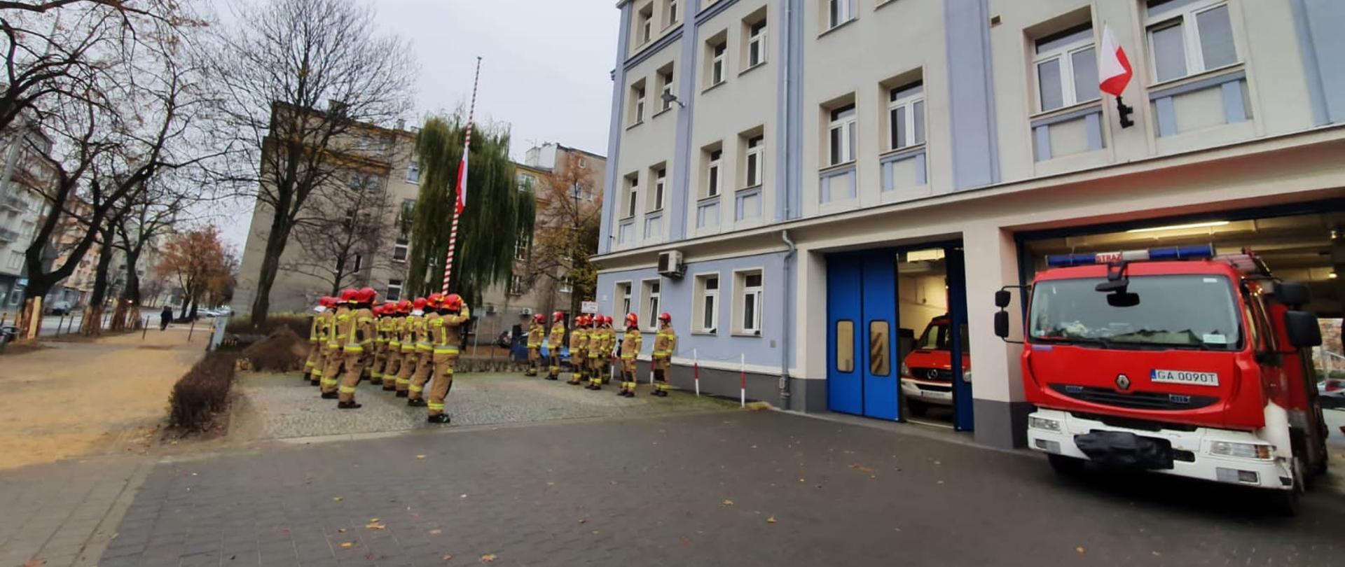 Uroczysta zmiana służby