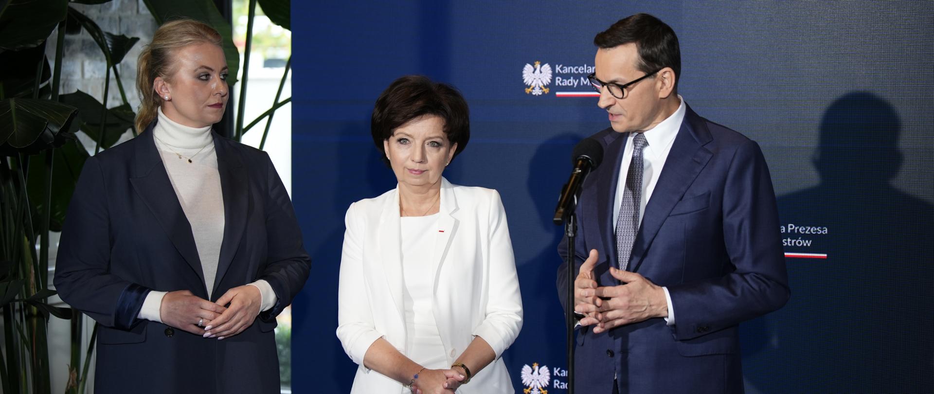 Minister Marlena Maląg o mądrej polityce społecznej