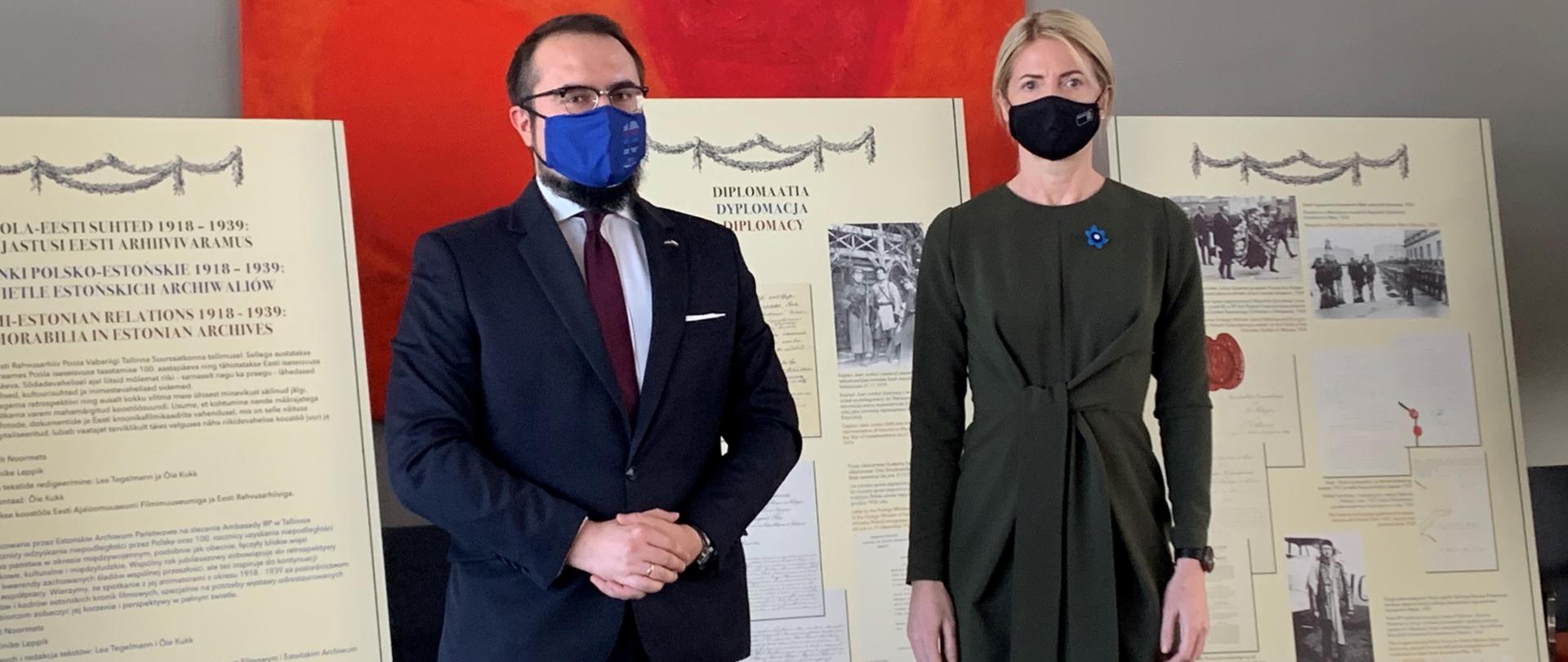 minister Jabłoński i minister Liimets