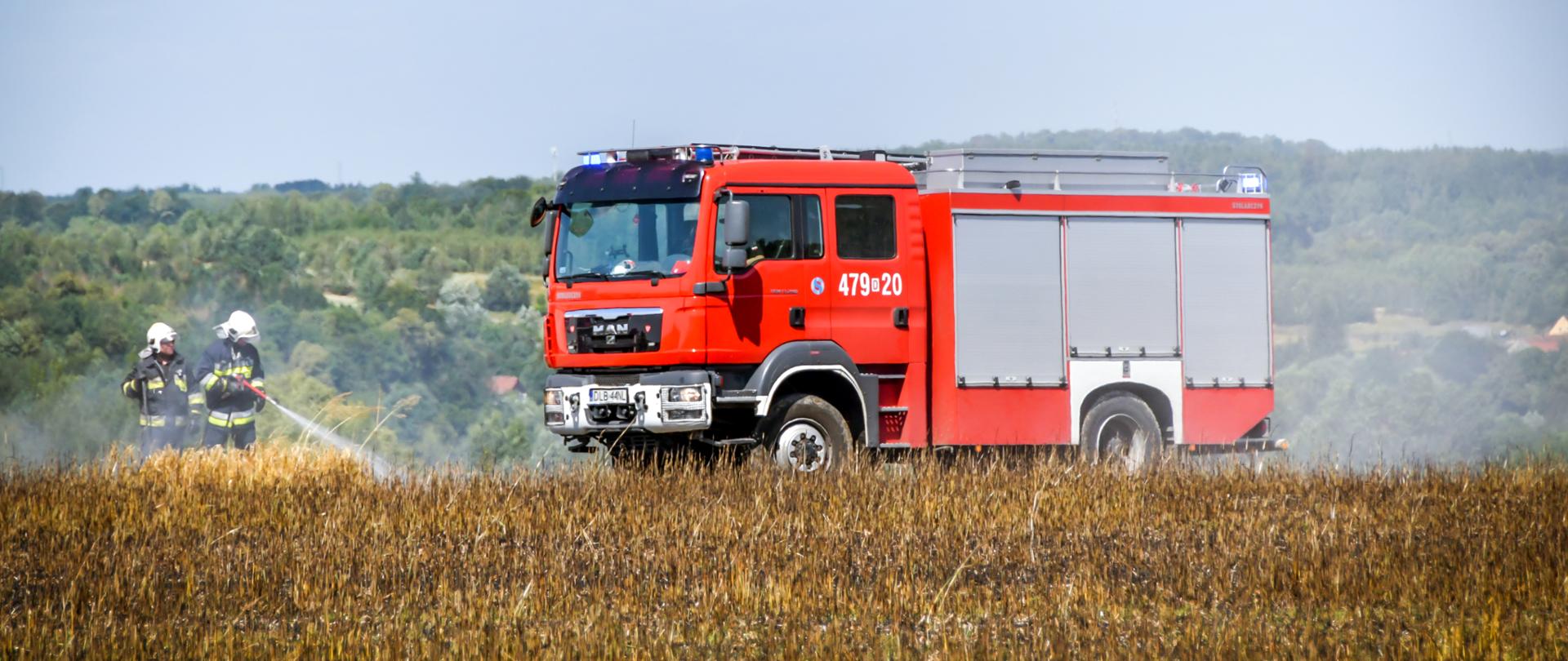 OSP Leśna - samochód średni gaśniczy DF 479-20