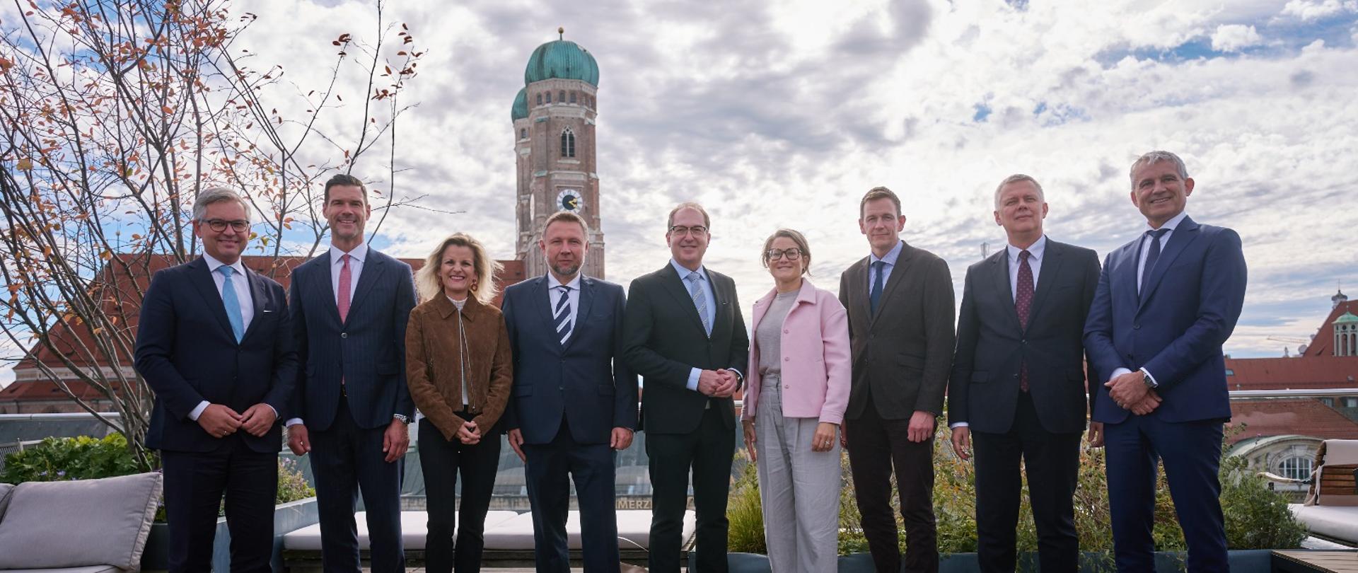 Wizyta Ministra Marcina Kierwińskiego w Monachium