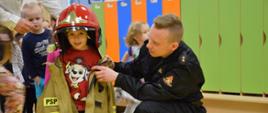 Strażacy w przedszkolu