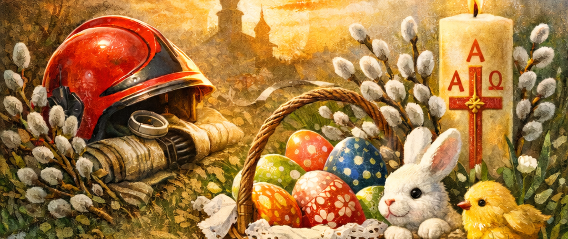 Życzenia Wielkanocne Komendanta Powiatowego PSP w Krotoszynie