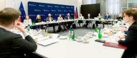 Uczestnicy spotkania w Ministerstwie Spraw Wewnętrznych i Administracji 