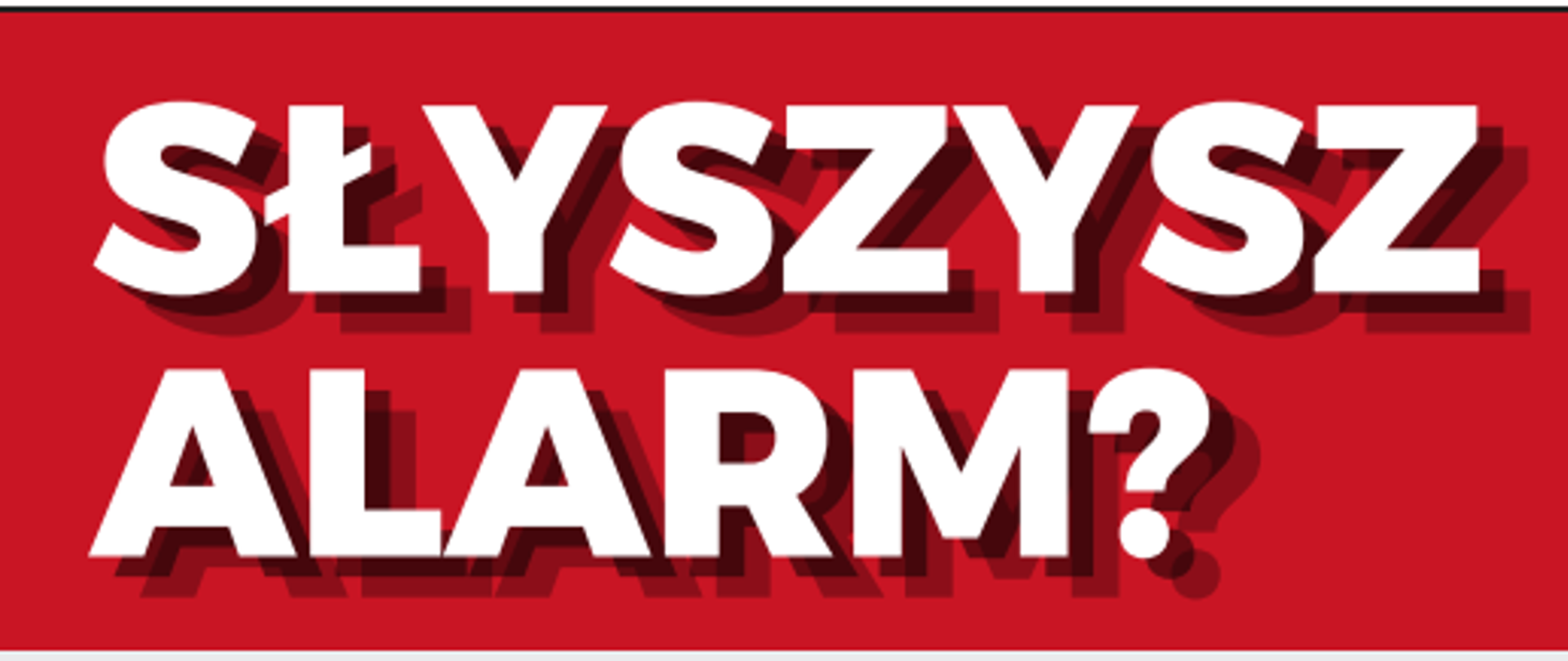 Infografika edukacyjna pt. „SŁYSZYSZ ALARM? ZAGROŻENIE ATAKIEM Z POWIETRZA” zawierająca instrukcje postępowania w przypadku ogłoszenia alarmu, podzielona na zalecenia dla osób przebywających w budynku oraz na zewnątrz.