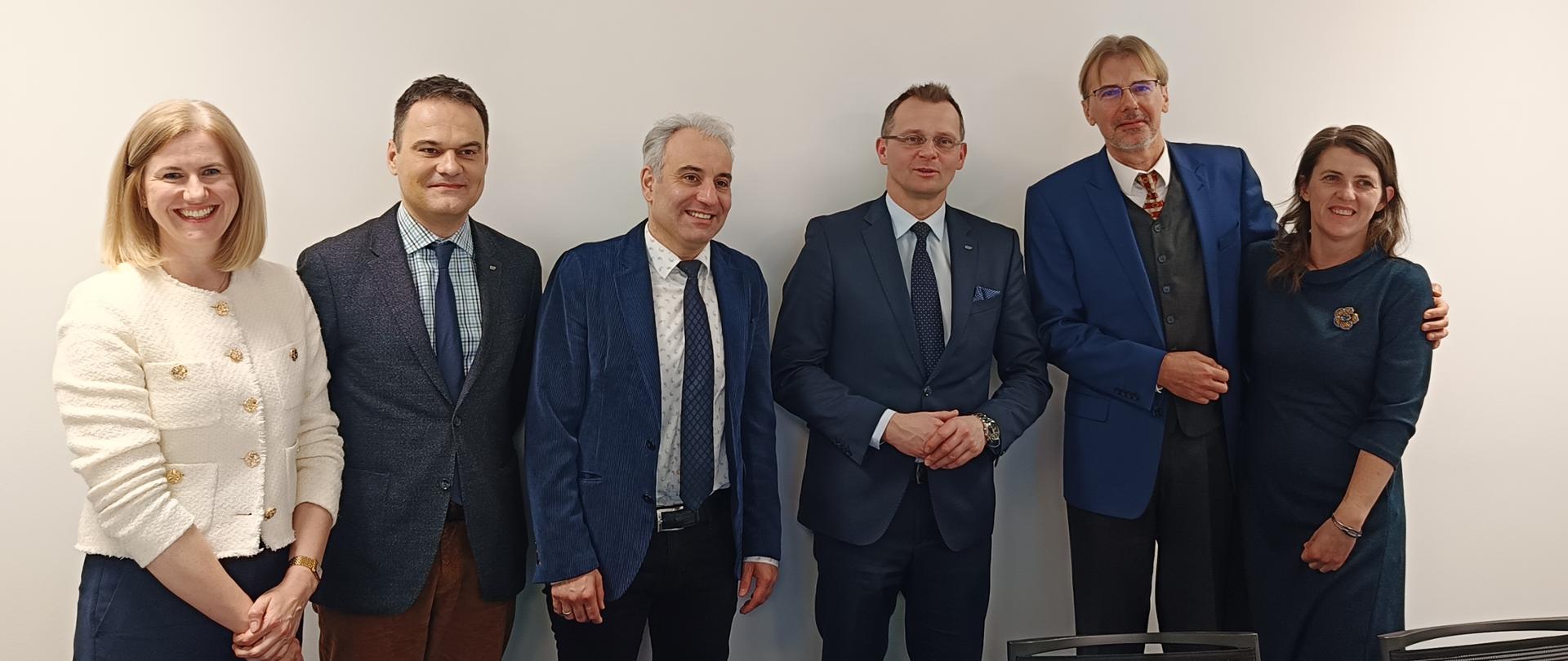 Przedstawiciele Europejskiej Agencji Straży Granicznej i Przybrzeżnej (FRONTEX) z wizytą w siedzibie UZP