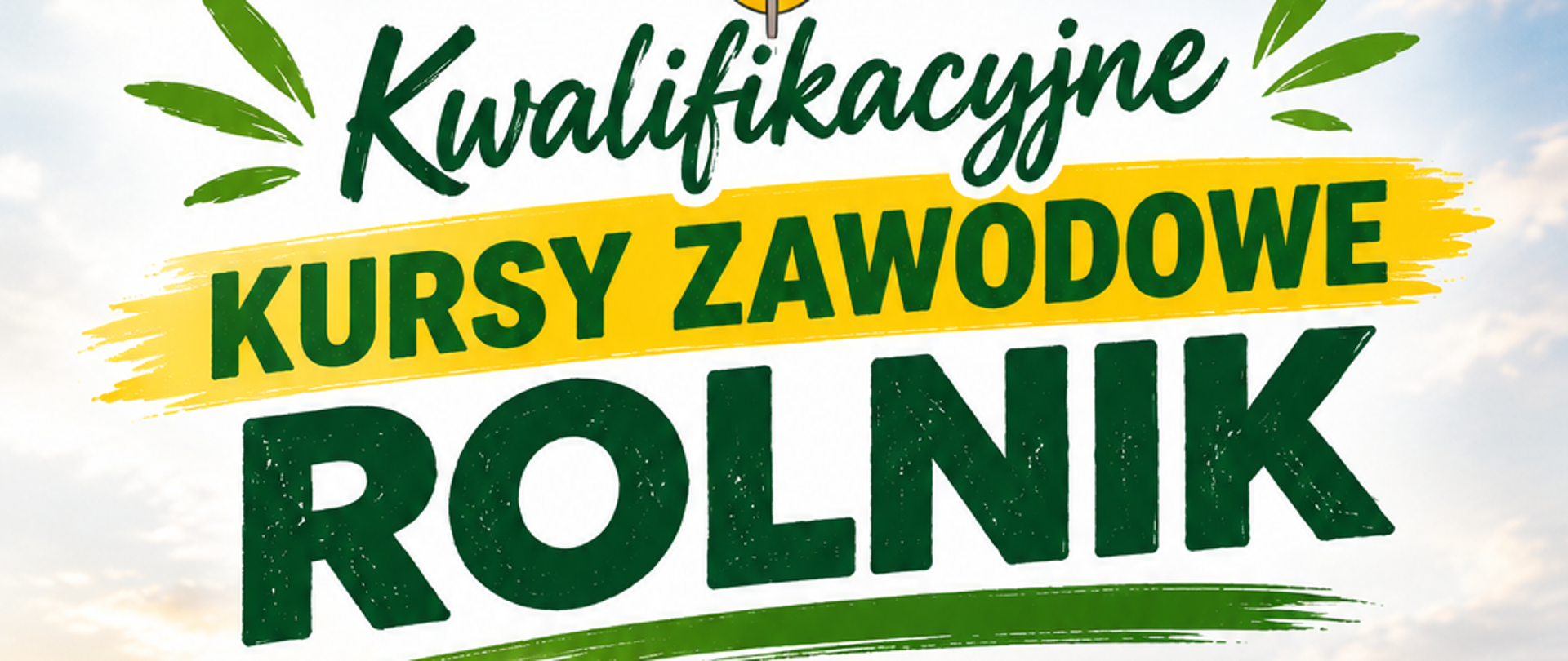 Kwalifikacyjne kursy zawodowe- zdjęcie chłopaka i dziewczyny na tle łąki i traktora