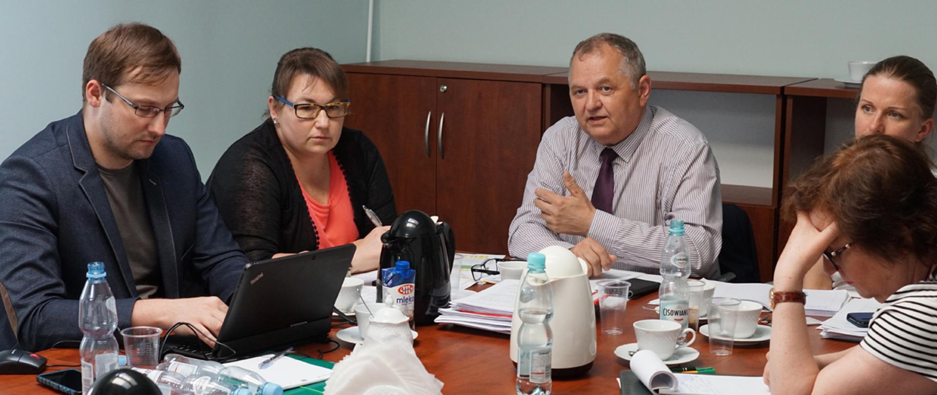 Spotkanie podsekretarza stanu Ryszarda Zarudzkiego z przedstawicielami związków ODR