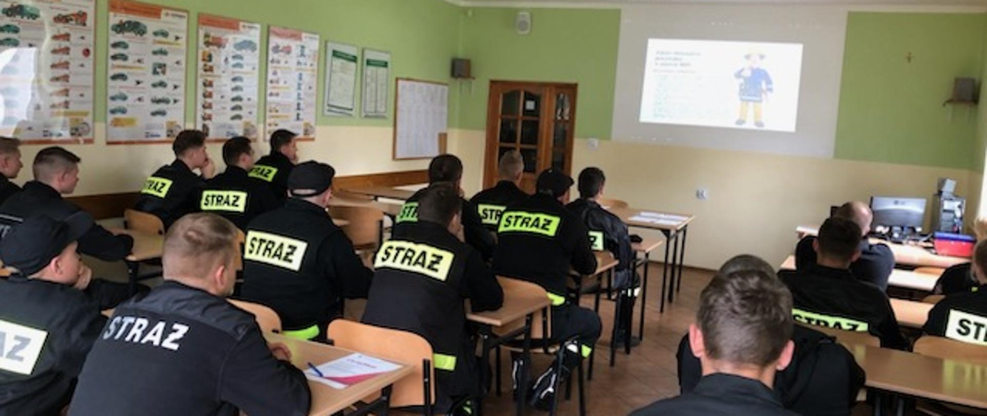 Rozpoczęcie dwóch szkoleń podstawowych strażaka ratownika Ochotniczych Straży Pożarnych